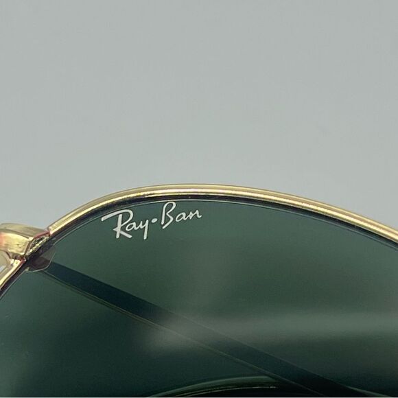 Ray-Ban Gradient Round Metal Sunglasses RB3347 - Picture 5 of 6